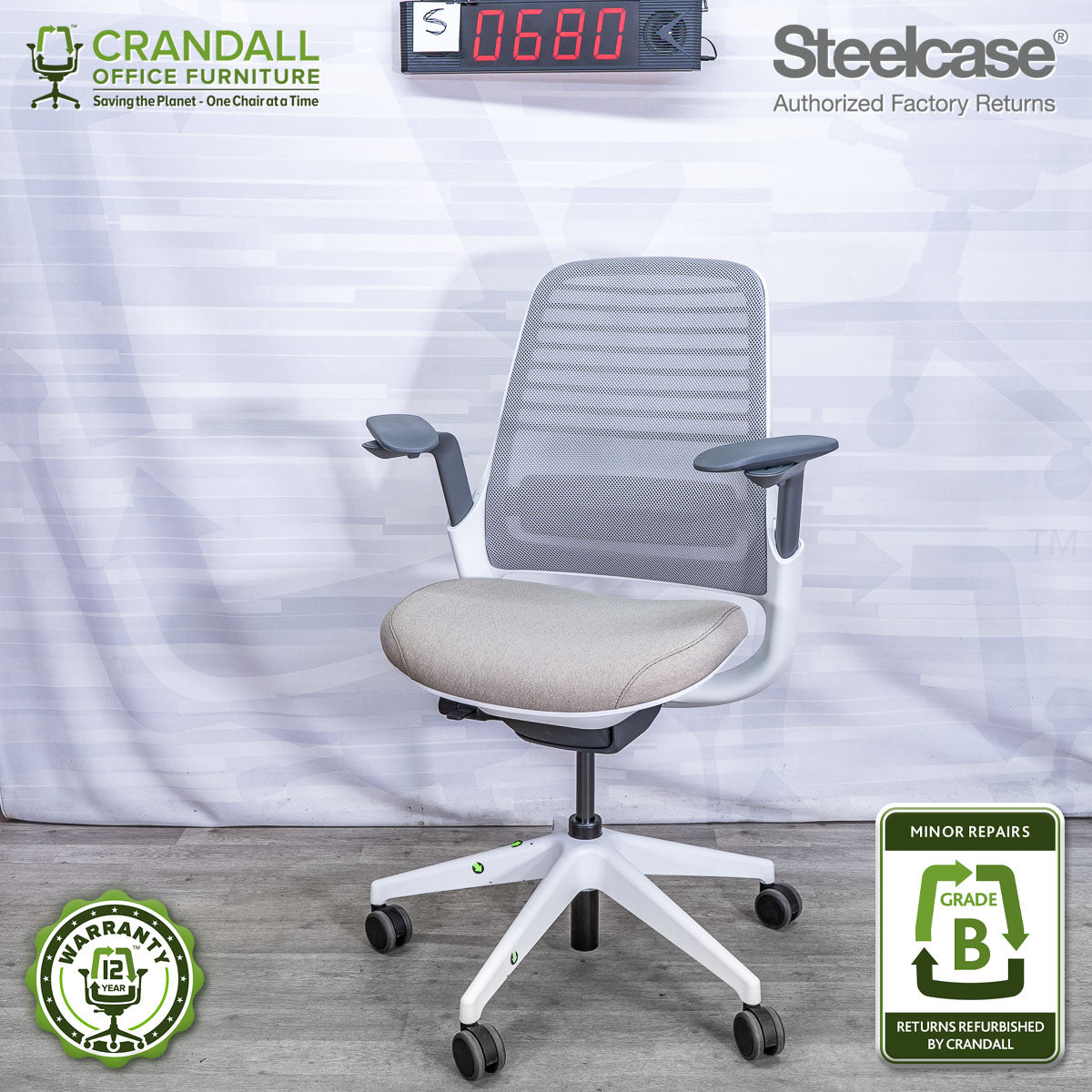 S-0680 - Steelcase Series 1 - Grade B