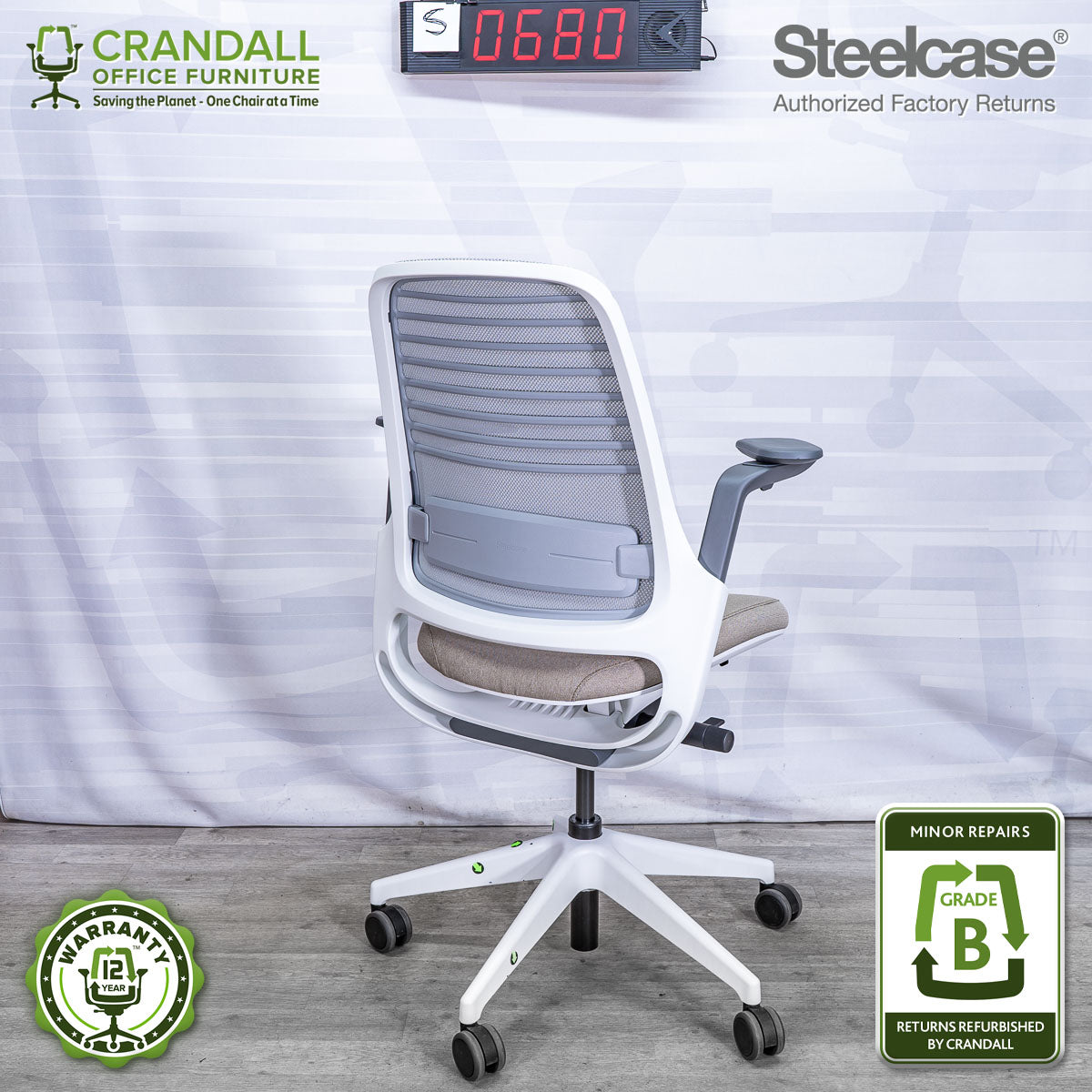 S-0680 - Steelcase Series 1 - Grade B