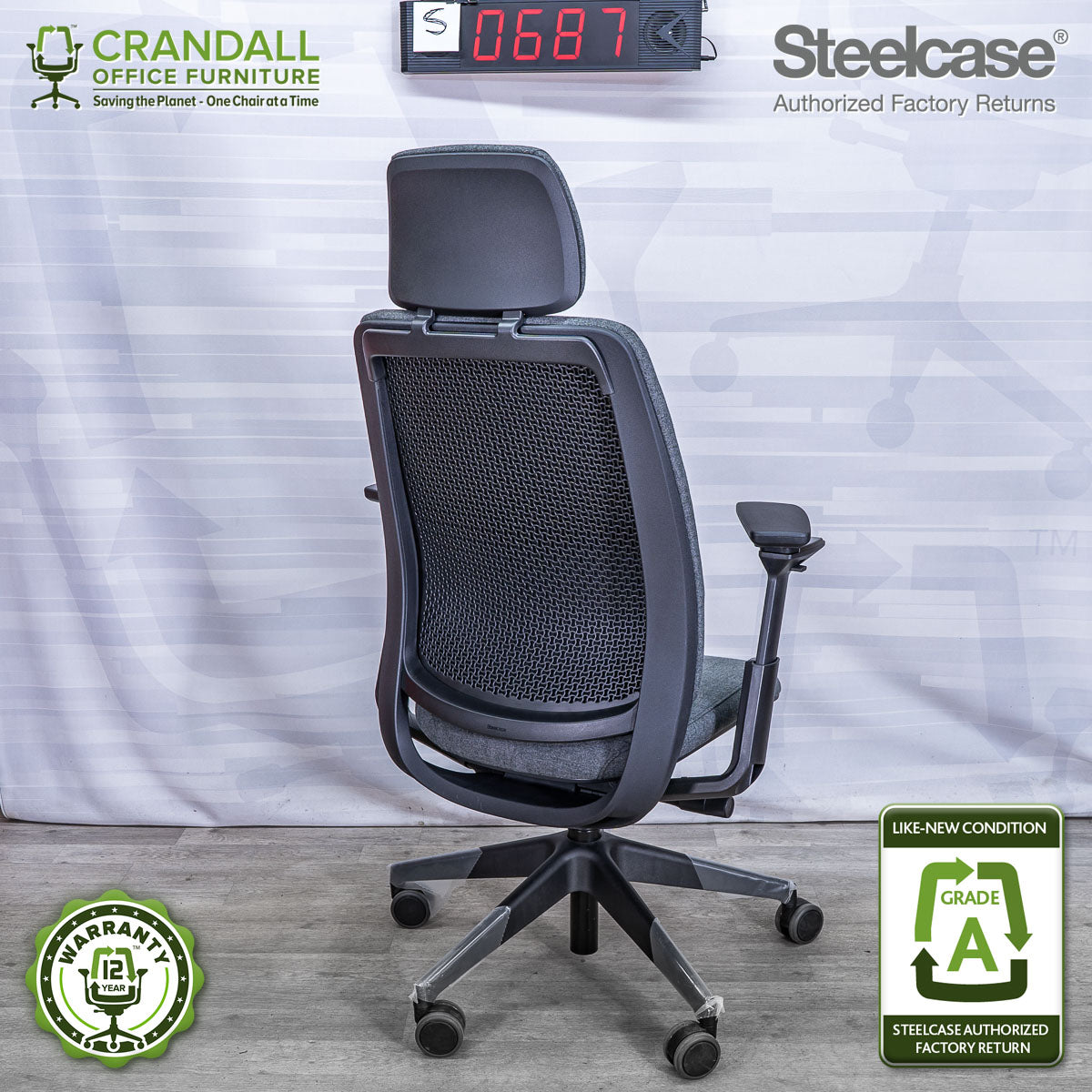 S-0687 - Steelcase Series 2 - Grade A