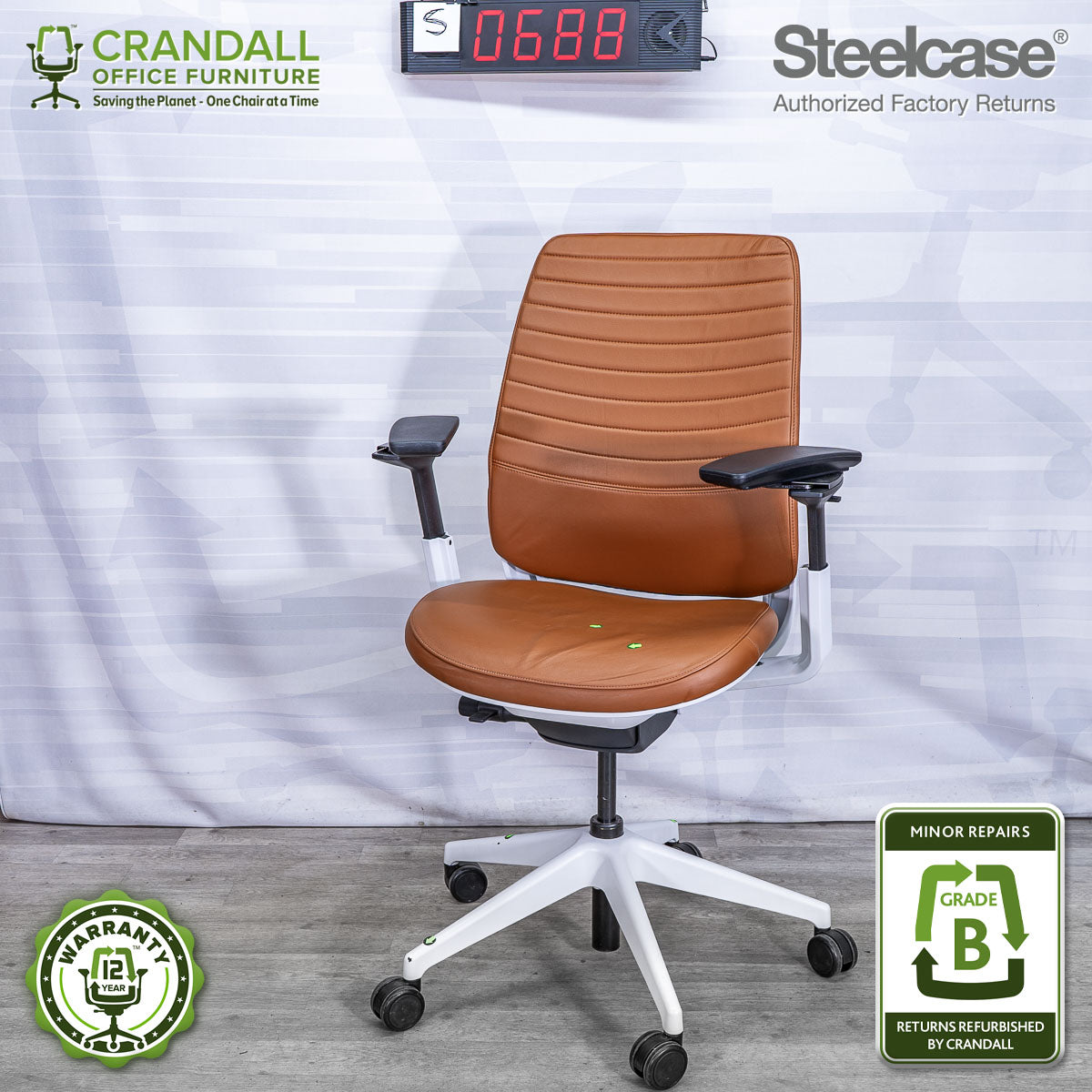 S-0688 - Steelcase Series 2 - Grade B