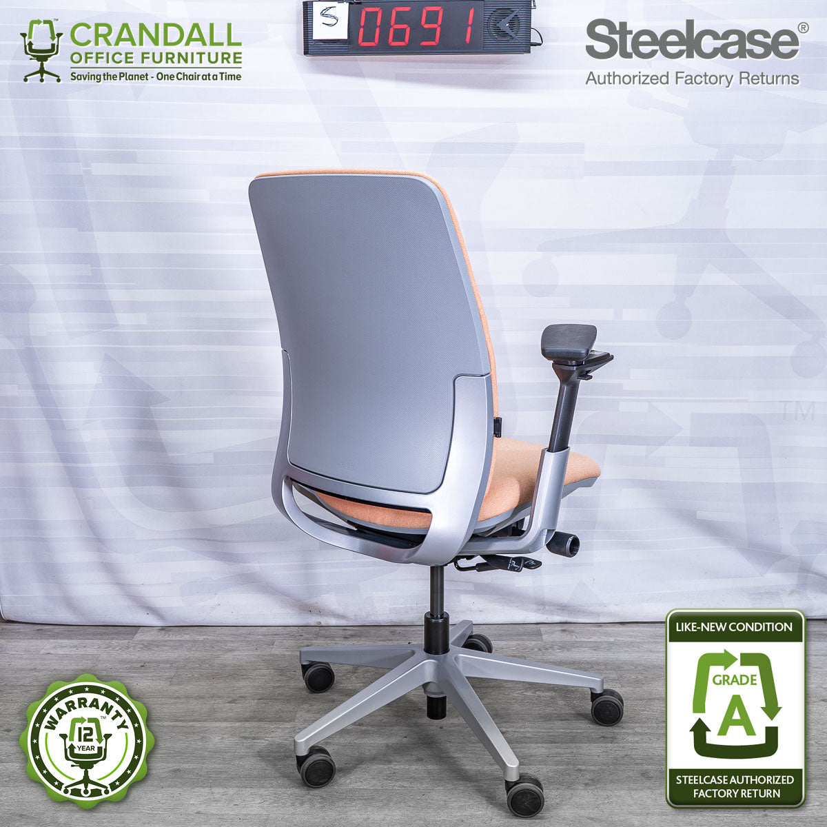 S-0691 - Steelcase Amia - Grade A
