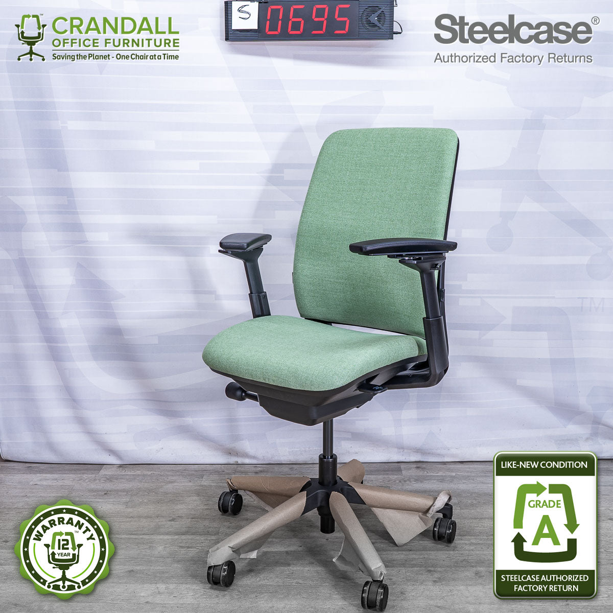 S-0695 - Steelcase Amia - Grade A