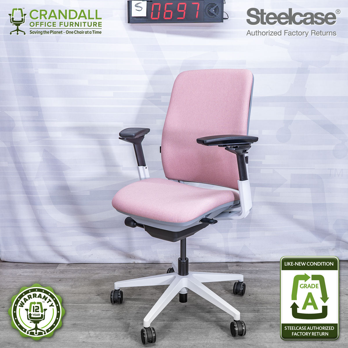 S-0697 - Steelcase Amia - Grade A