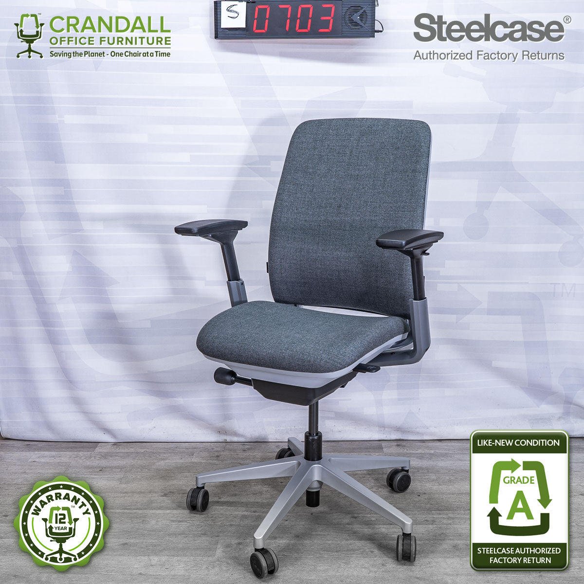 S-0703 - Steelcase Amia - Grade A