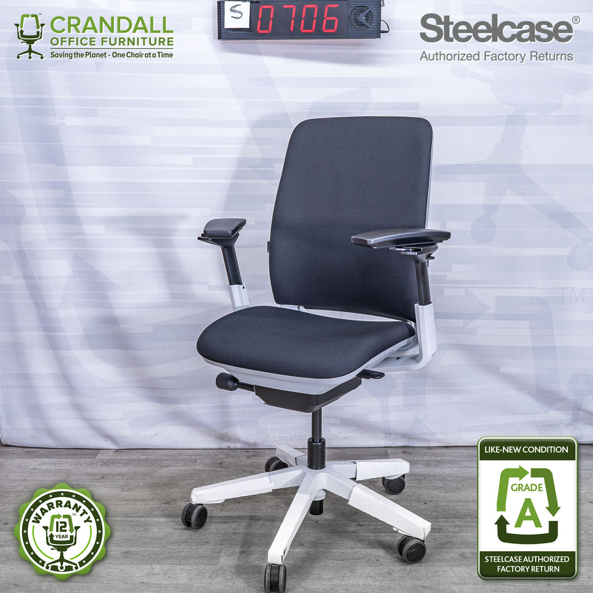 S-0706 - Steelcase Amia - Grade A