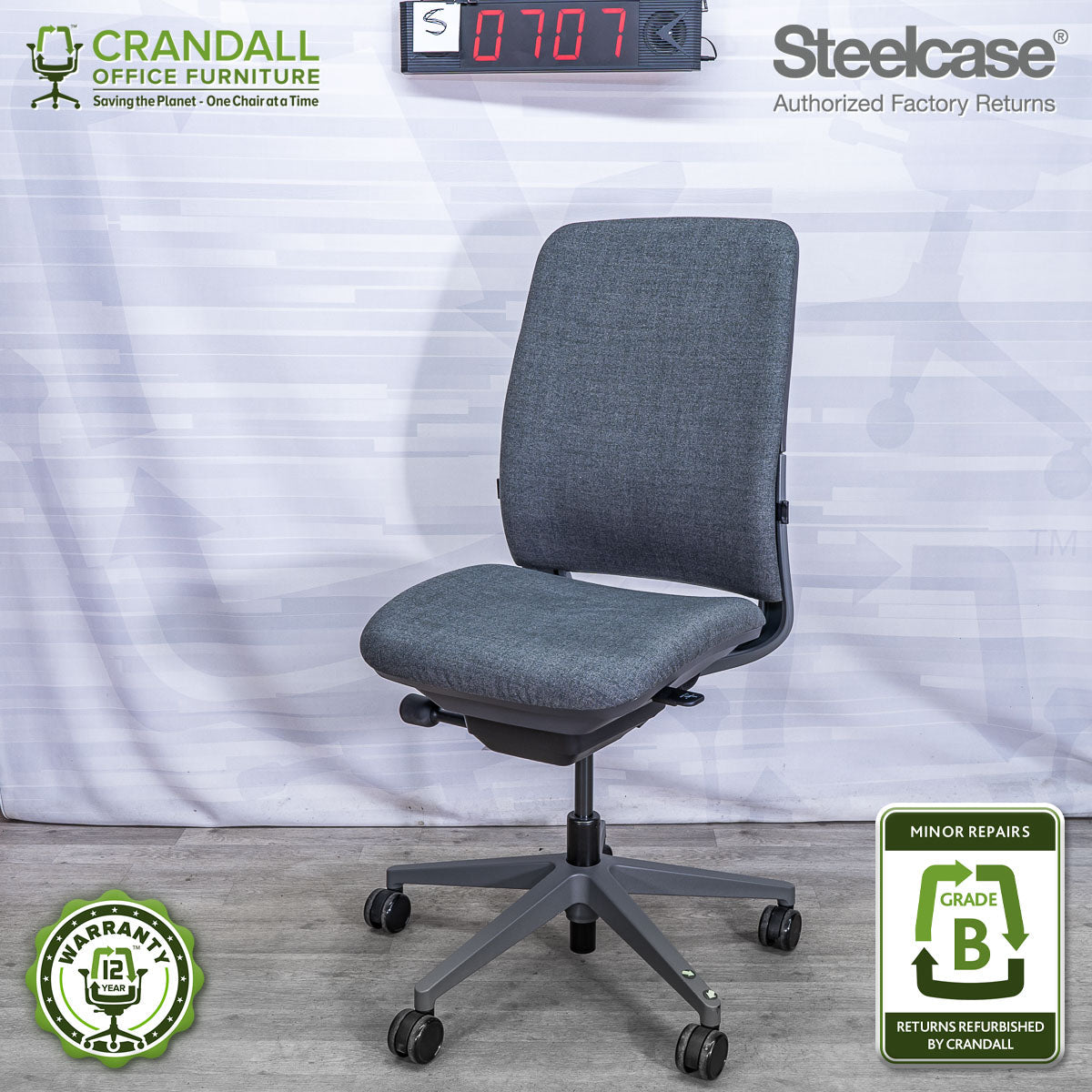 S-0707 - Steelcase Amia - Grade B