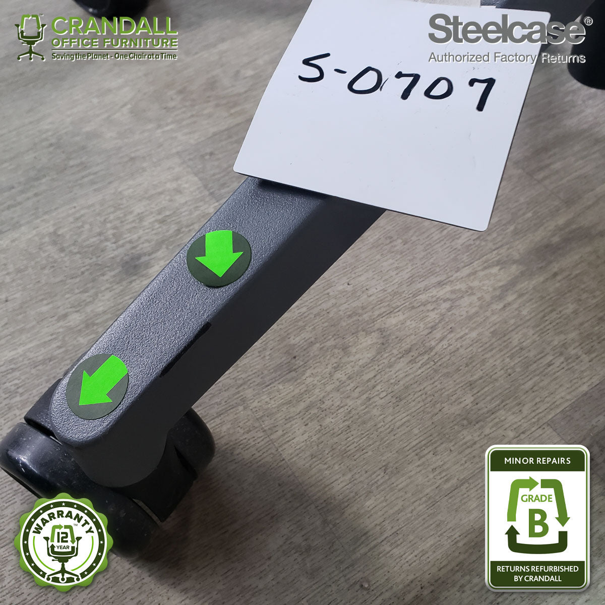 S-0707 - Steelcase Amia - Grade B