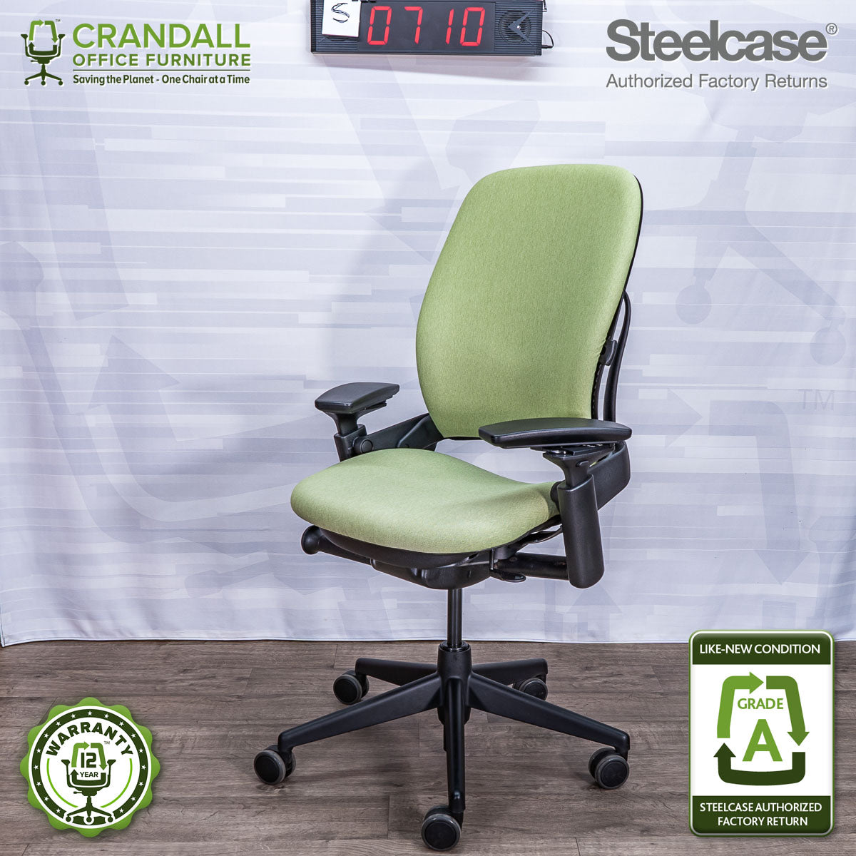 S-0710 - Steelcase V2 Leap - Grade A