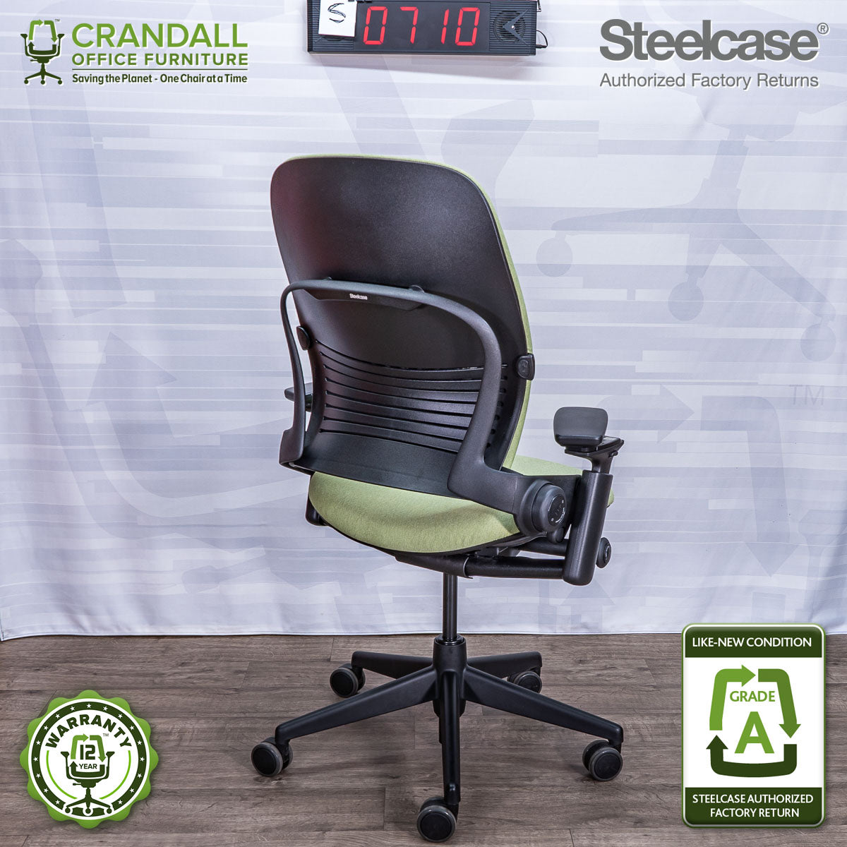 S-0710 - Steelcase V2 Leap - Grade A
