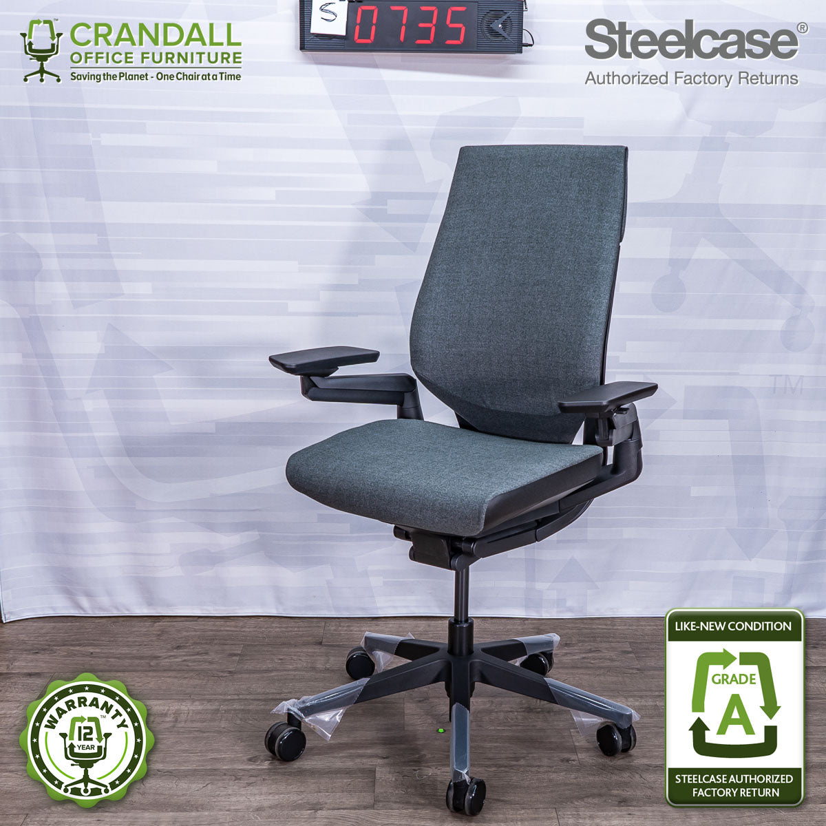 S-0735 - Steelcase Gesture - Grade A