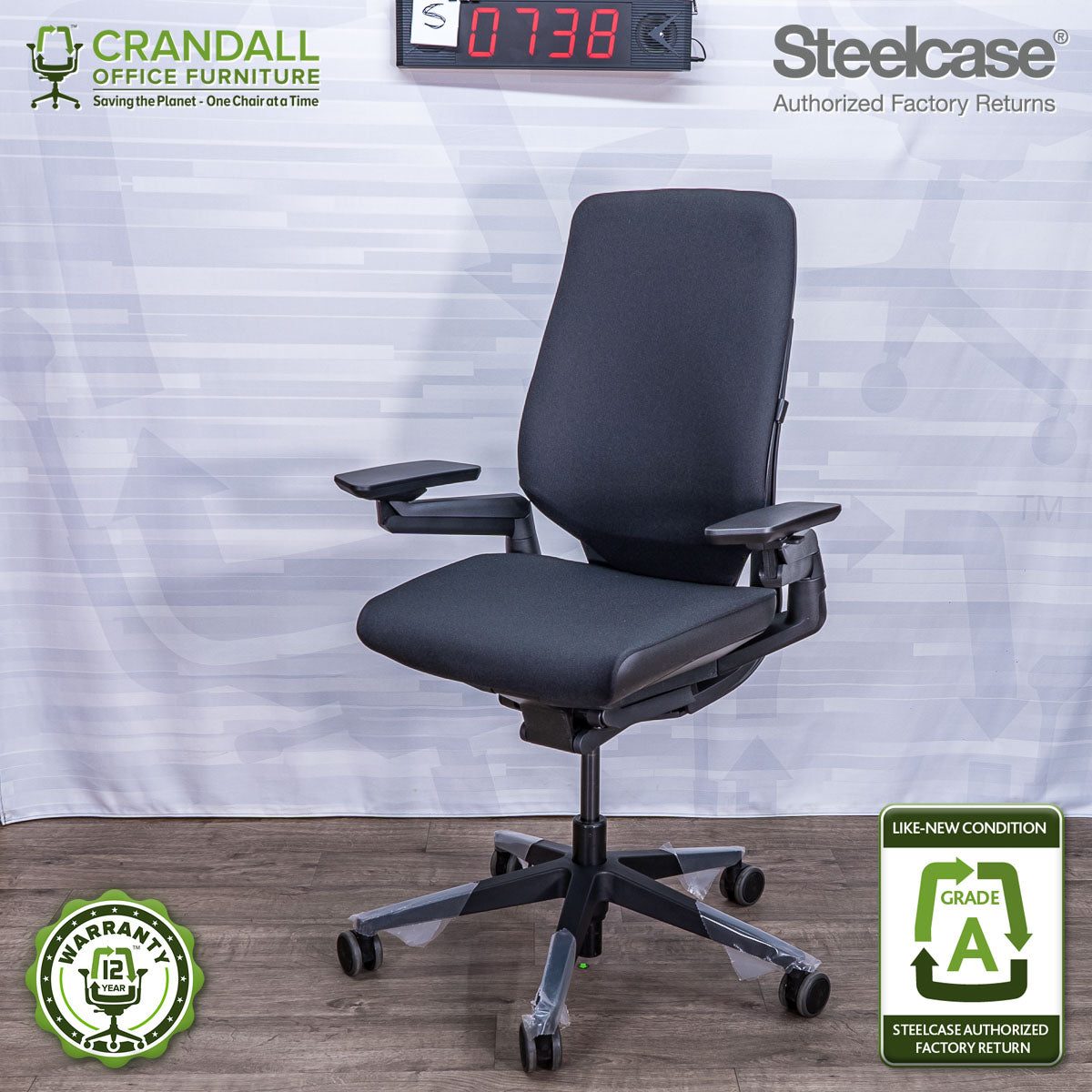 S-0738 - Steelcase Gesture - Grade A
