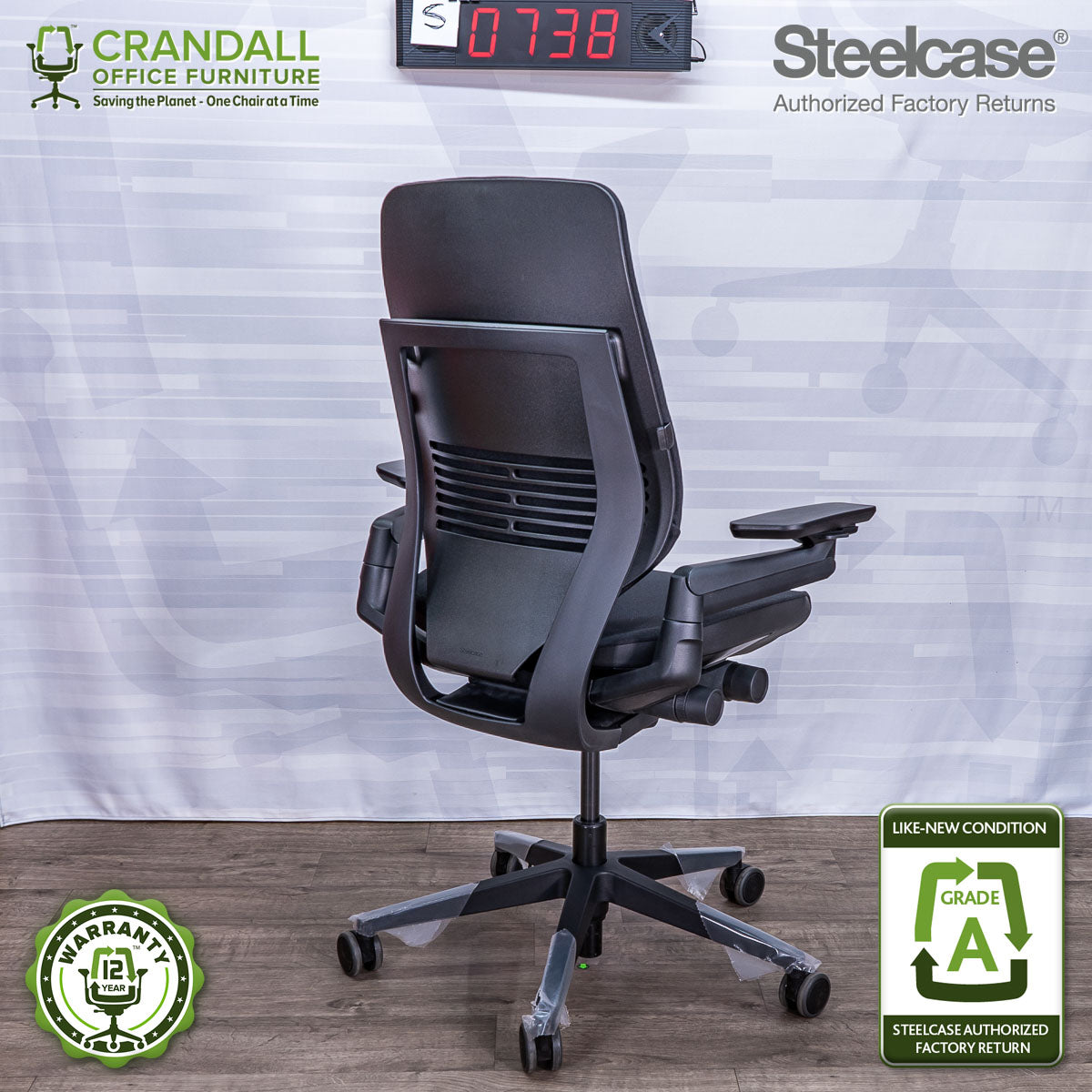 S-0738 - Steelcase Gesture - Grade A