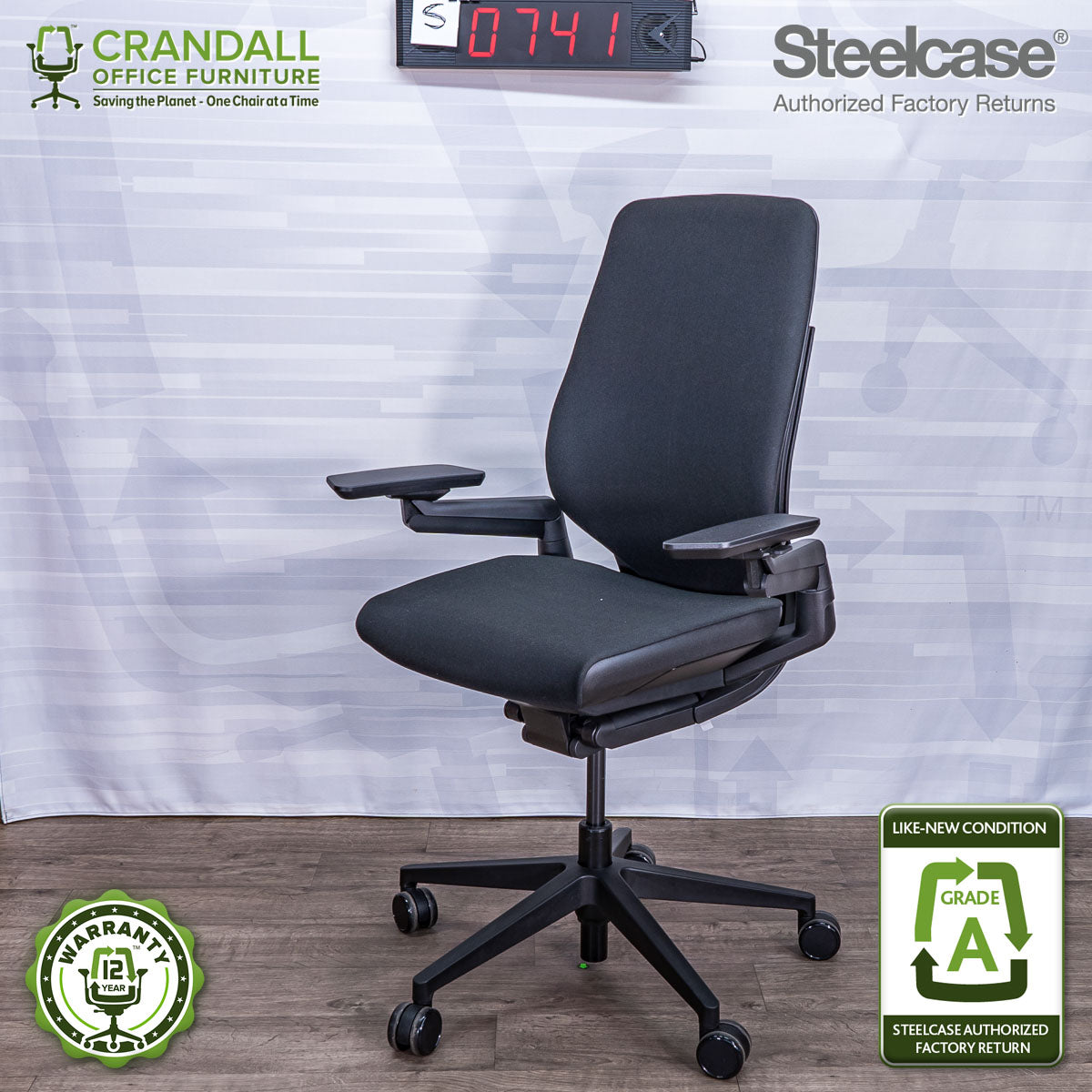 S-0741 - Steelcase Gesture - Grade A