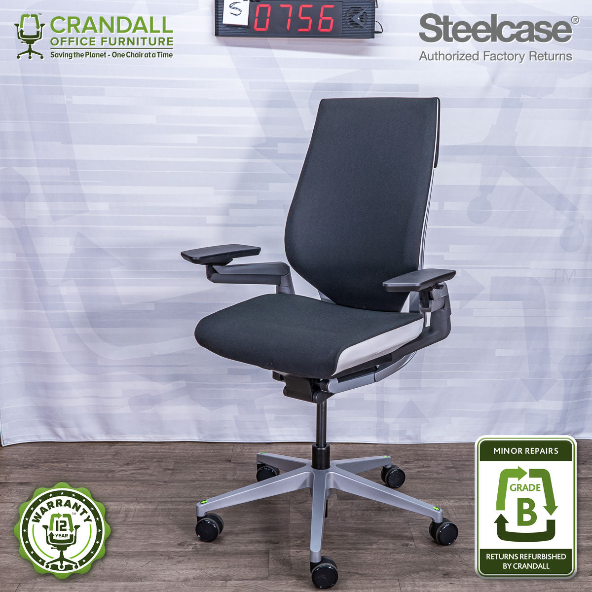 S-0756 - Steelcase Gesture - Grade B
