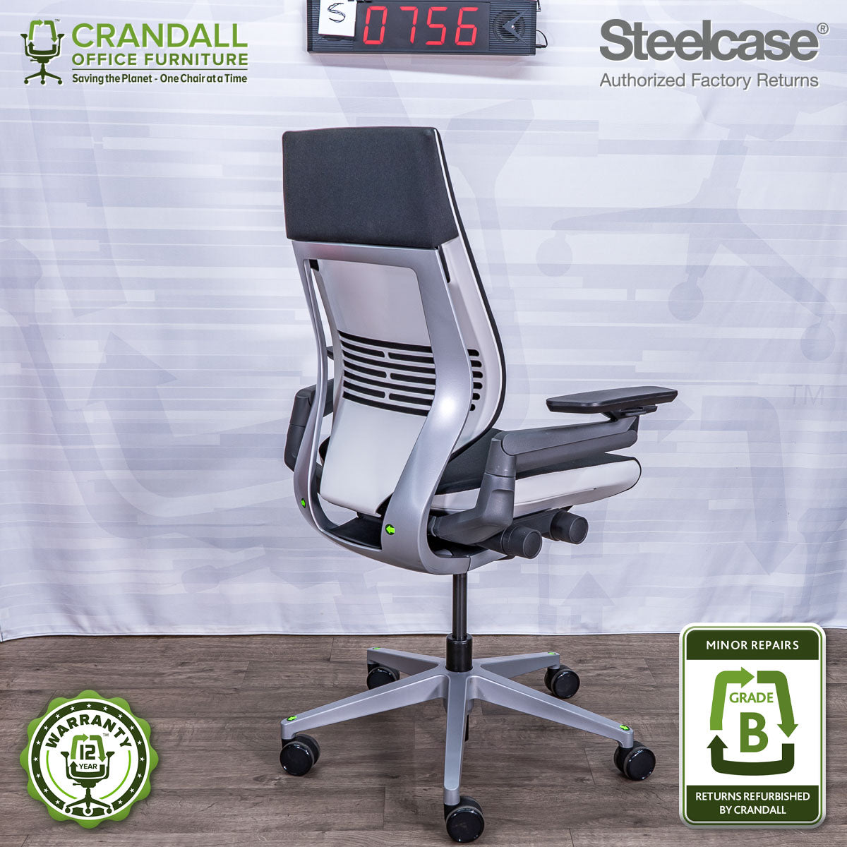 S-0756 - Steelcase Gesture - Grade B
