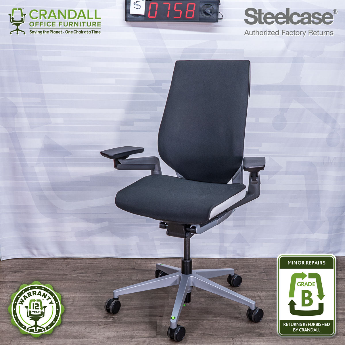 S-0758 - Steelcase Gesture - Grade B