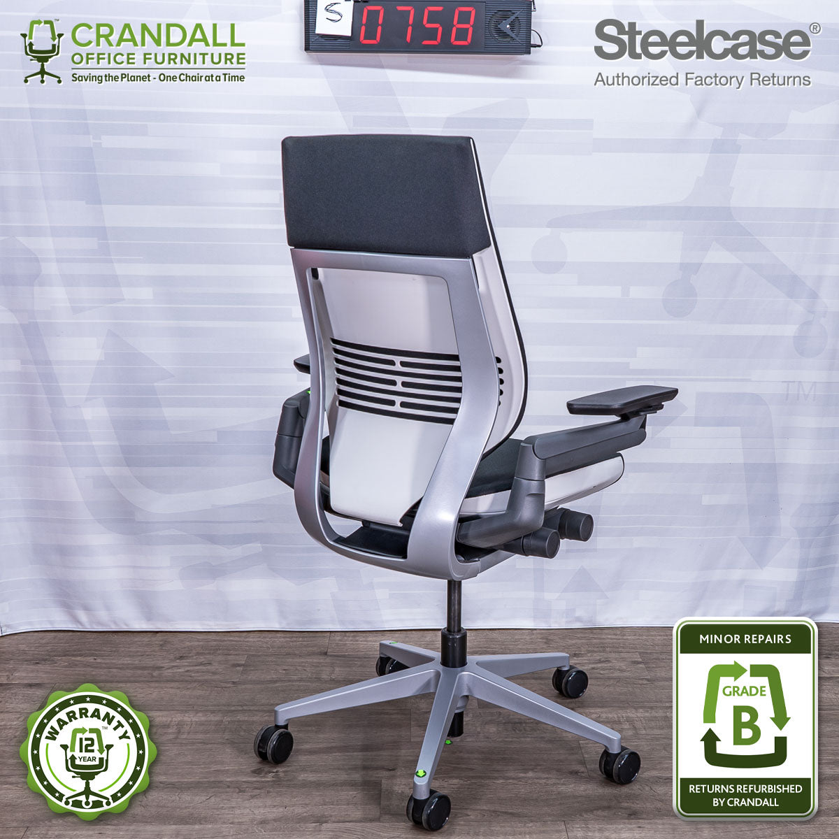 S-0758 - Steelcase Gesture - Grade B