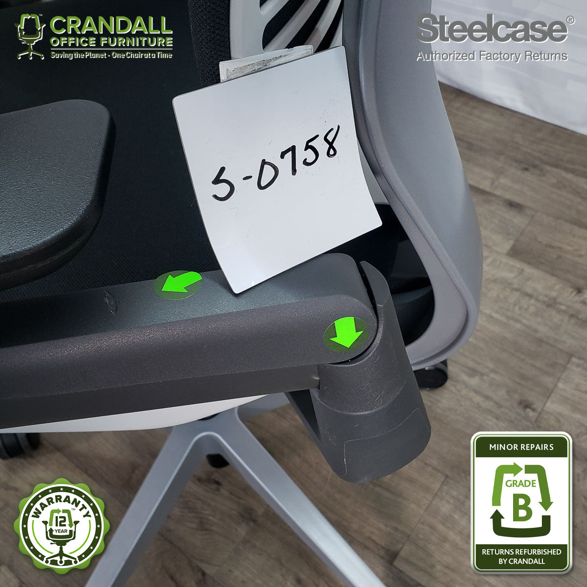 S-0758 - Steelcase Gesture - Grade B