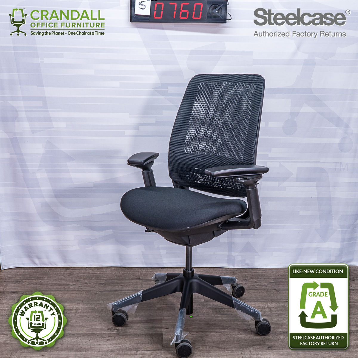S-0760 - Steelcase Series 2 - Grade A