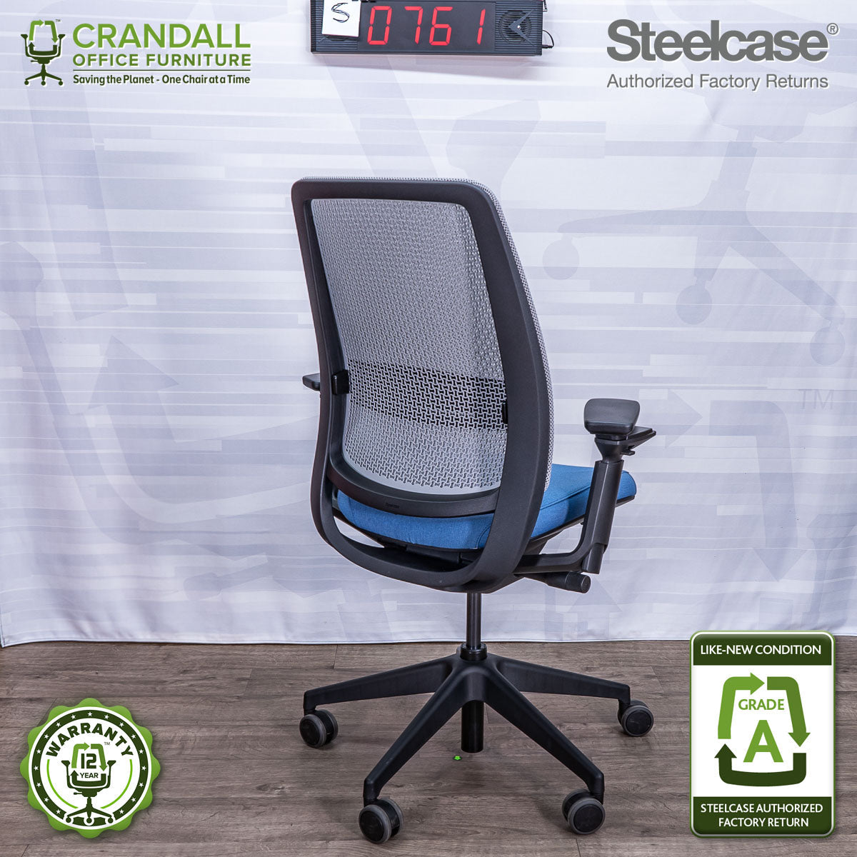 S-0761 - Steelcase Series 2 - Grade A