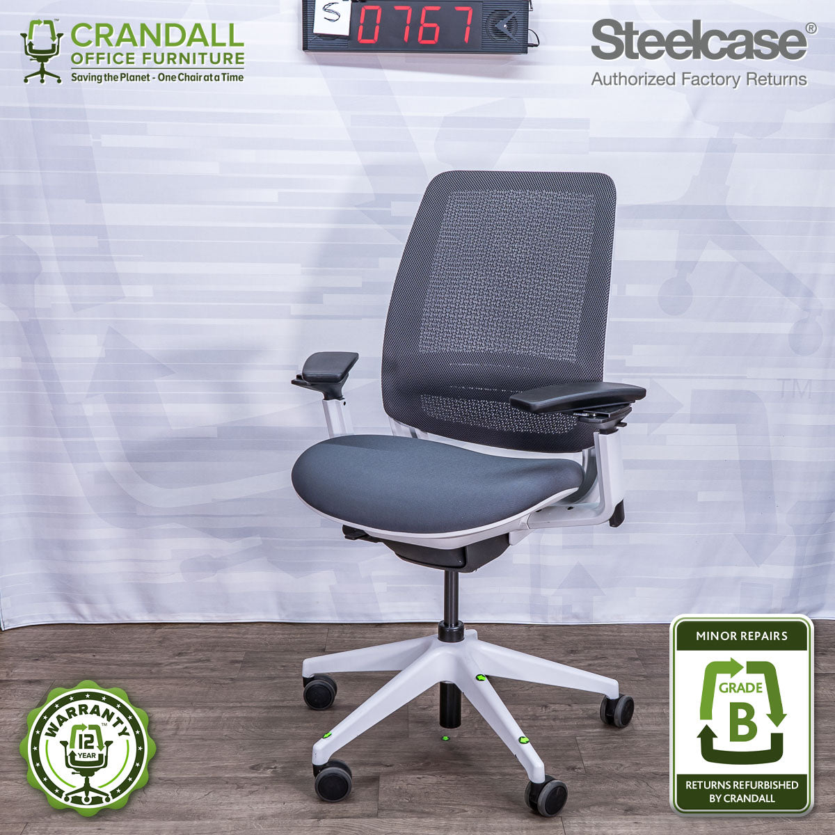 S-0767 - Steelcase Series 2 - Grade B