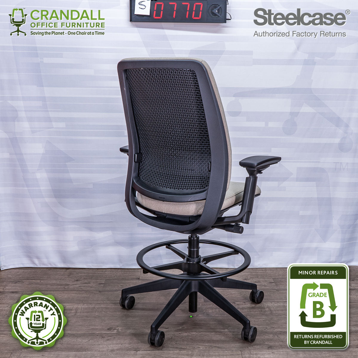 S-0770 - Steelcase Series 2 - Grade B