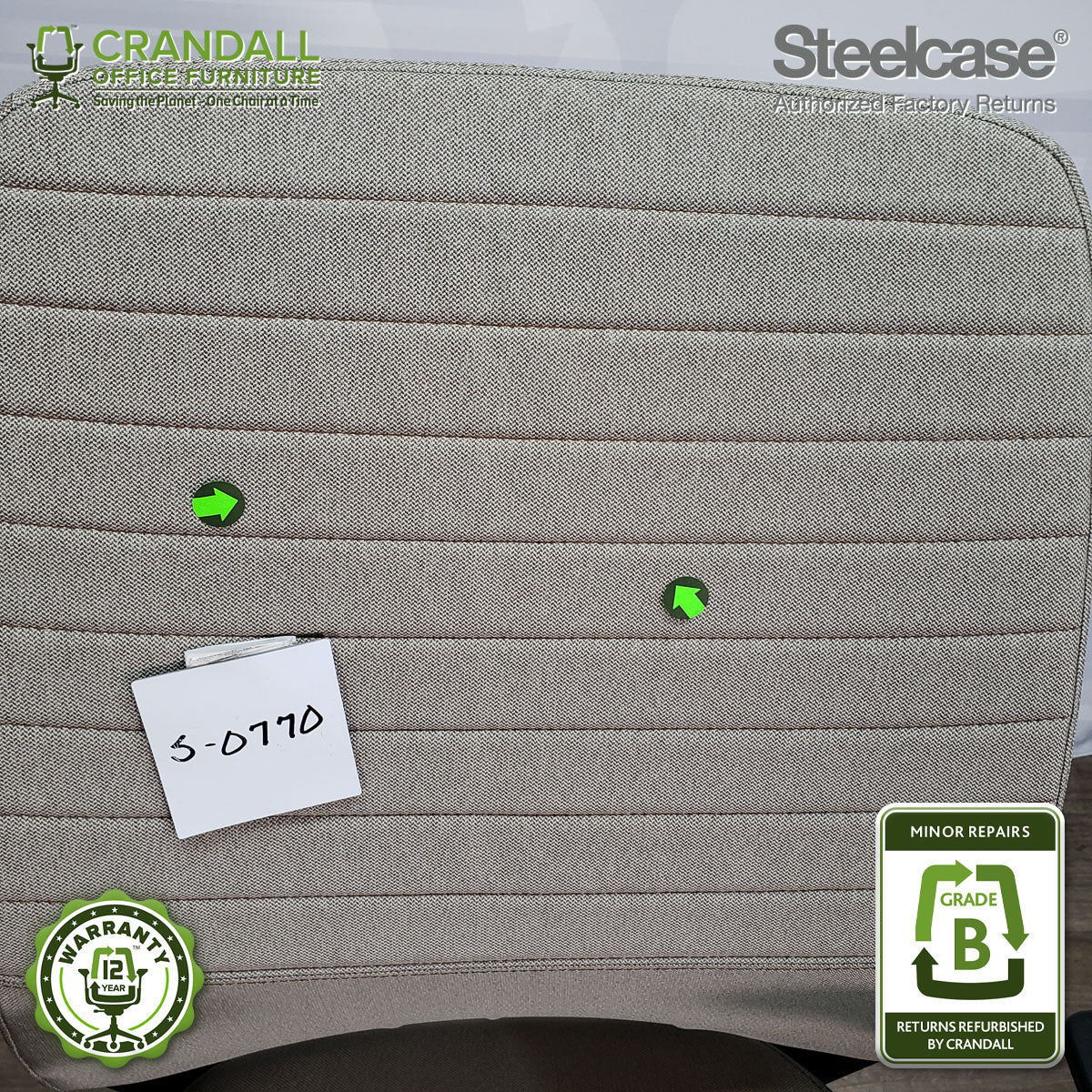 S-0770 - Steelcase Series 2 - Grade B