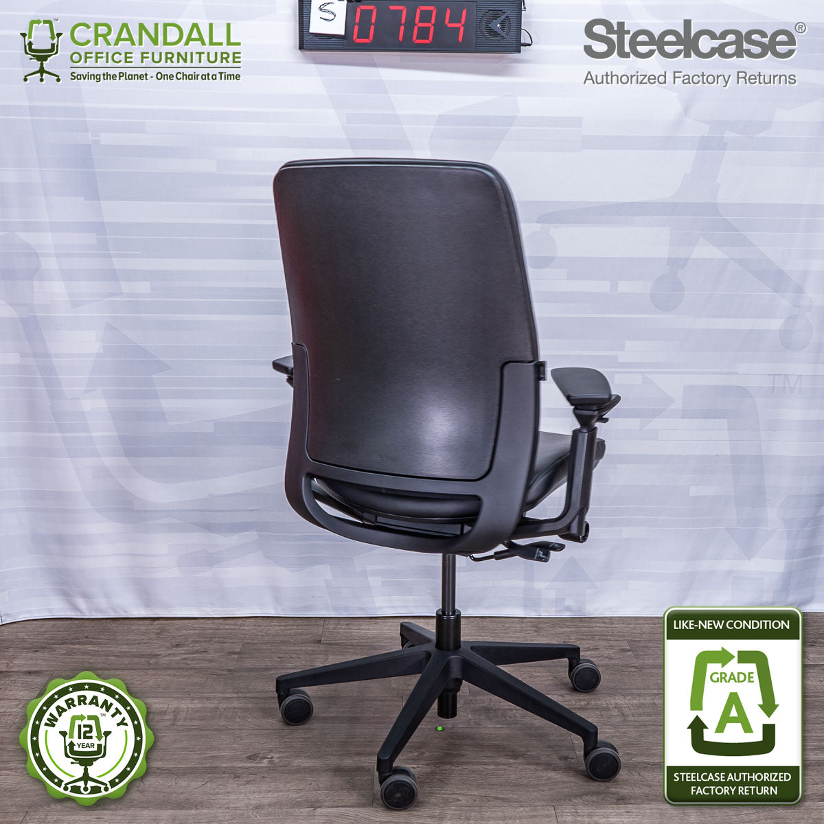 S-0784 - Steelcase Amia - Grade A