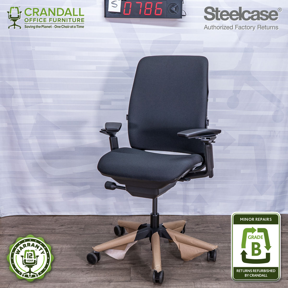S-0786 - Steelcase Amia - Grade B