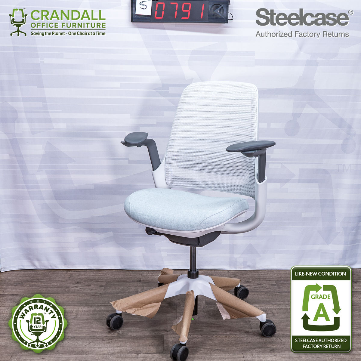S-0791 - Steelcase Series 1 - Grade A