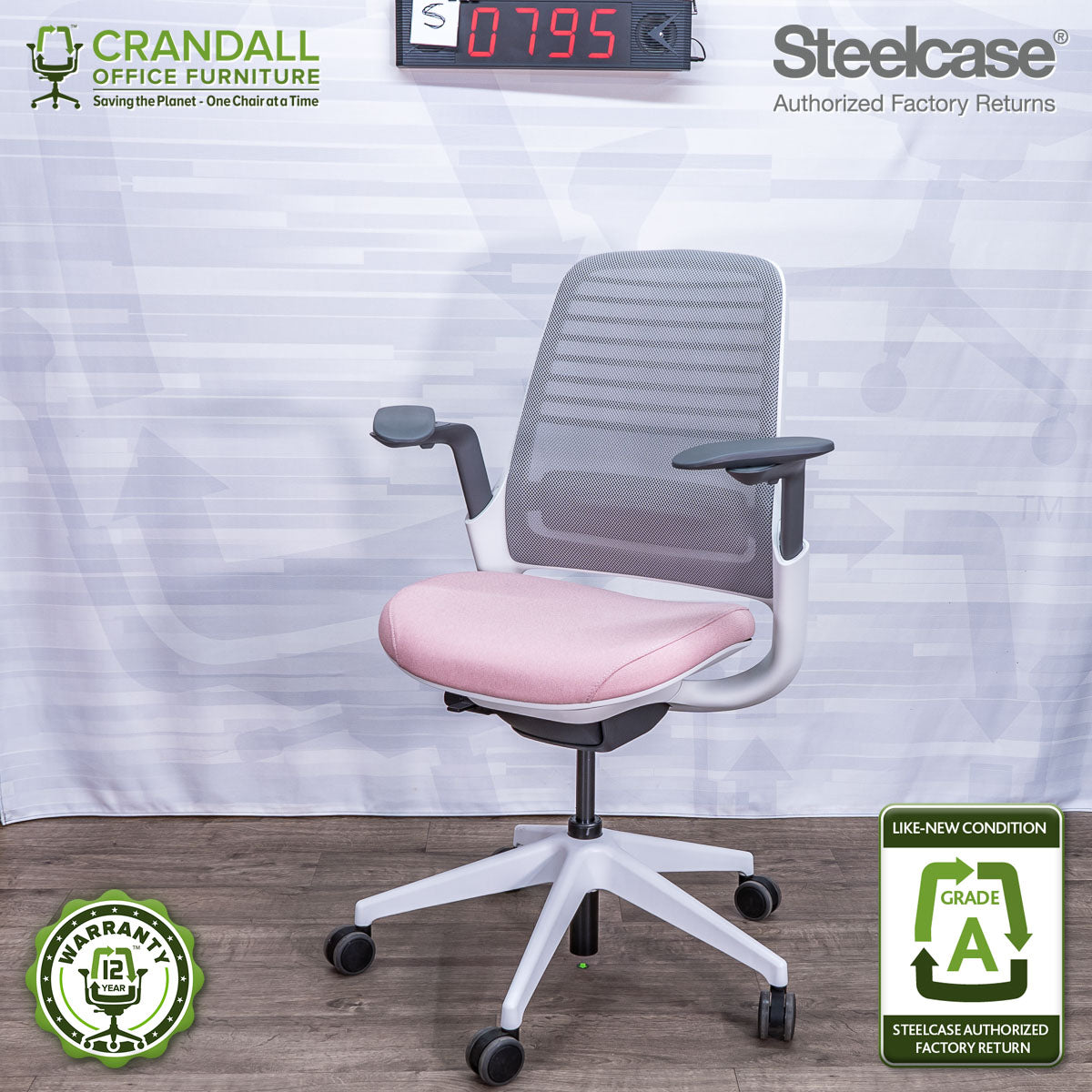 S-0795 - Steelcase Series 1 - Grade A