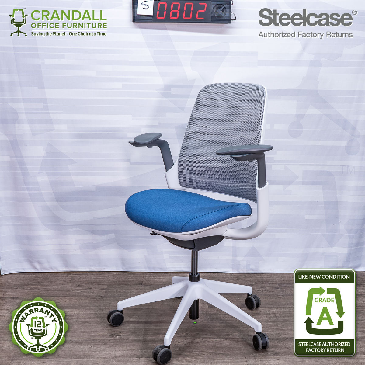 S-0802 - Steelcase Series 1 - Grade A