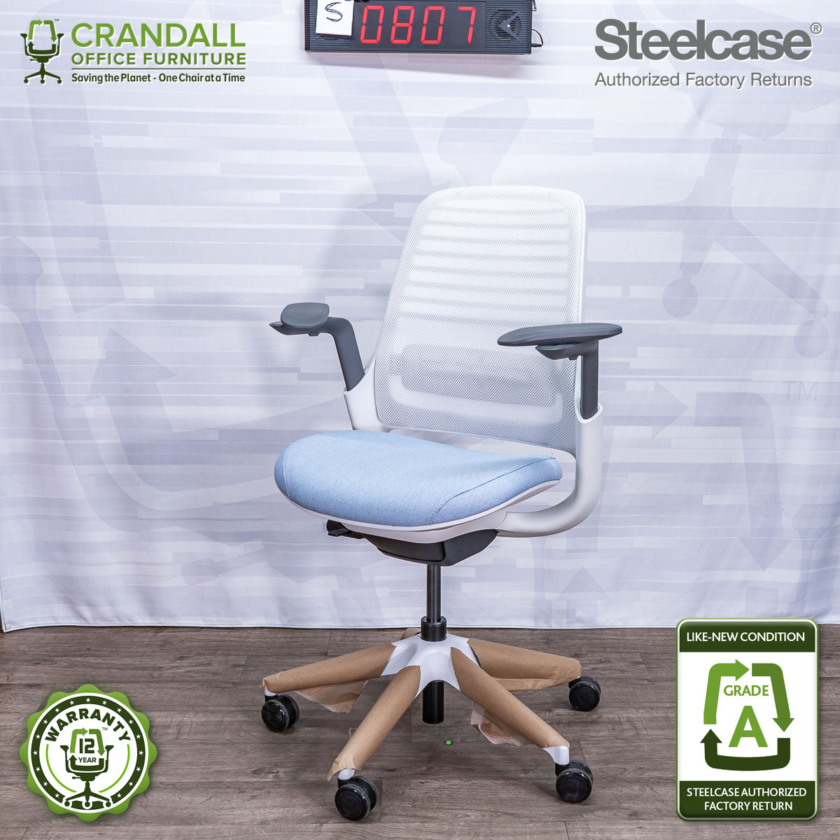 S-0807 - Steelcase Series 1 - Grade A