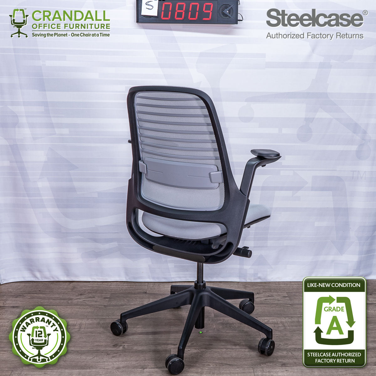 S-0809 - Steelcase Series 1 - Grade A