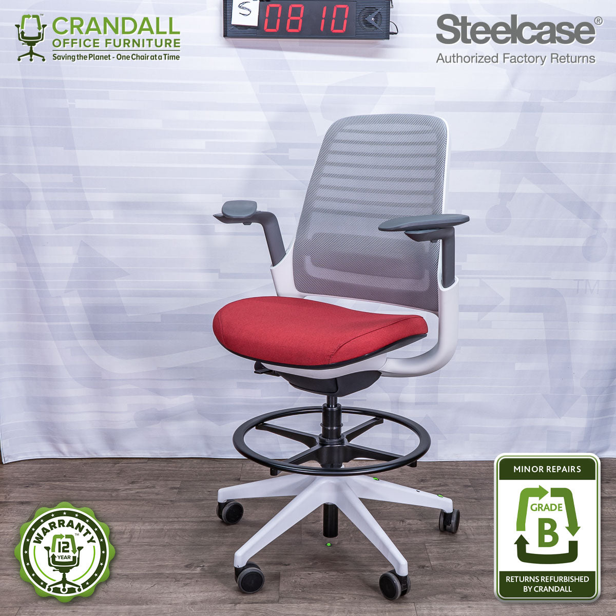 S-0810 - Steelcase Series 1 - Grade B