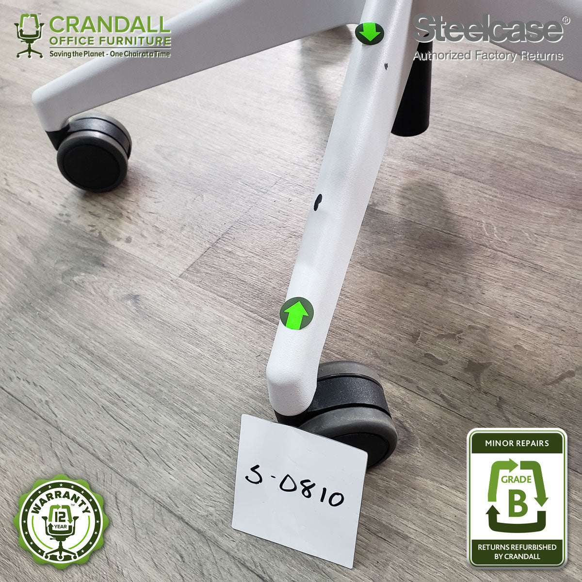 S-0810 - Steelcase Series 1 - Grade B