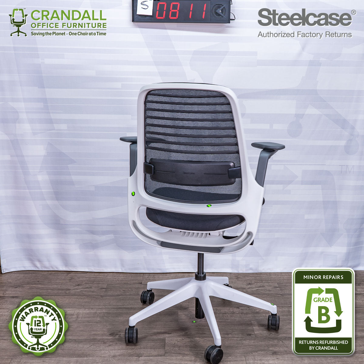 S-0811 - Steelcase Series 1 - Grade B