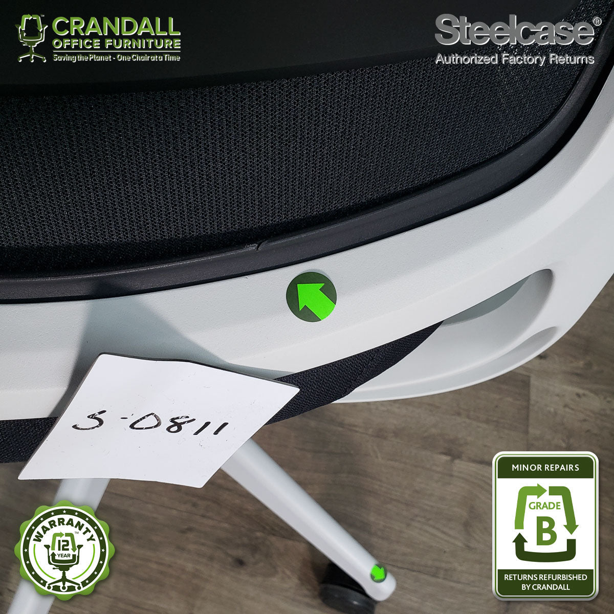 S-0811 - Steelcase Series 1 - Grade B