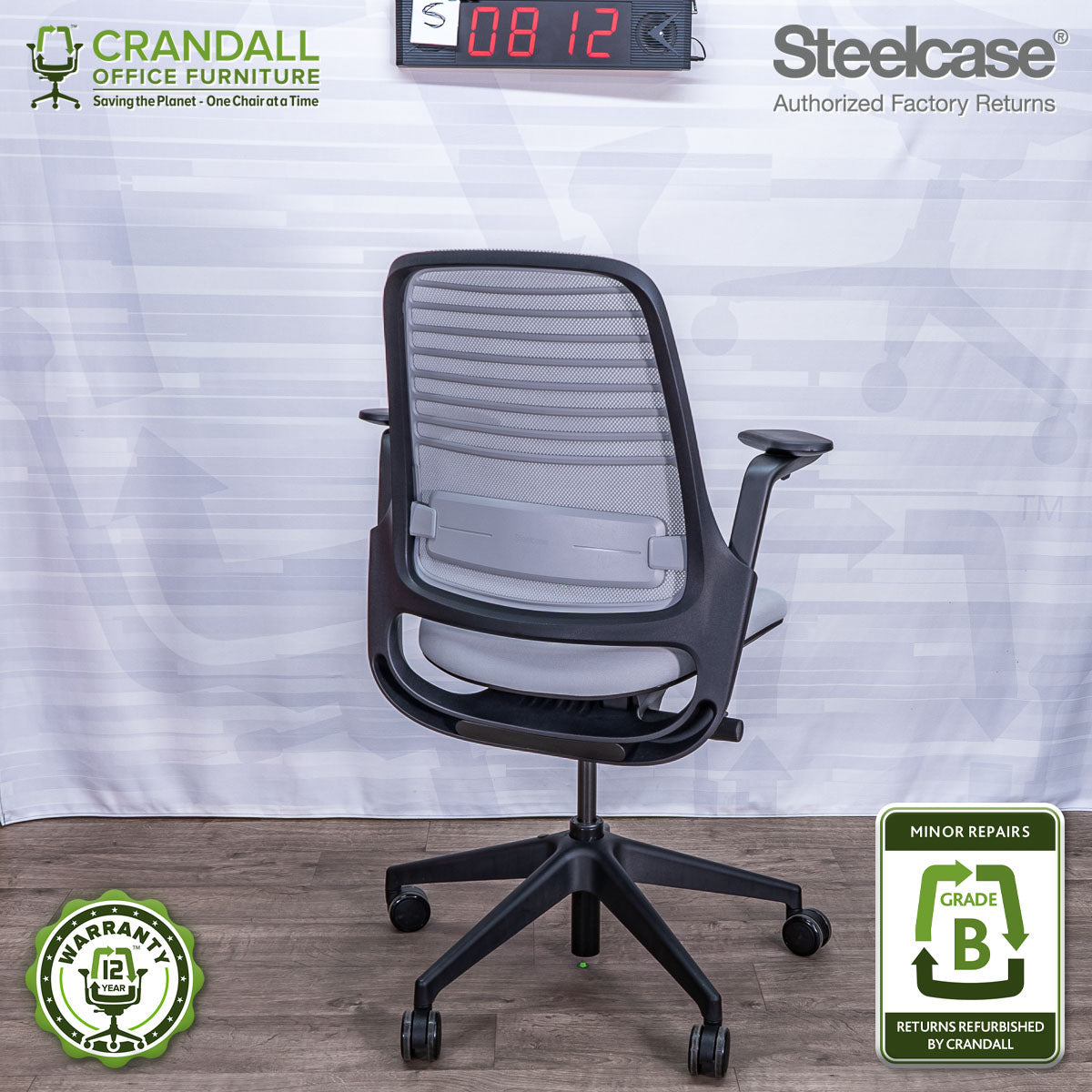S-0812 - Steelcase Series 1 - Grade B