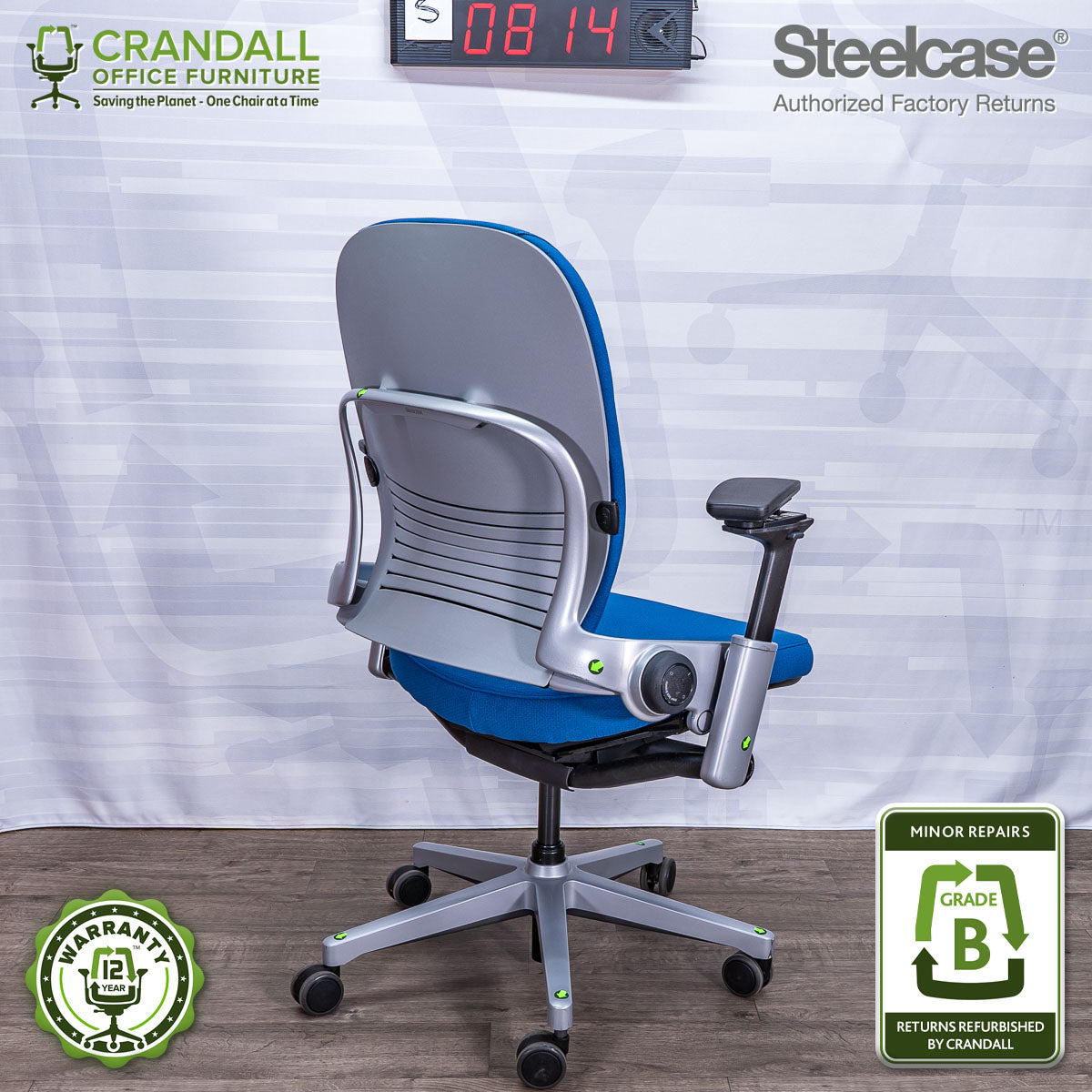 S-0814 - Steelcase Leap Plus - Grade B