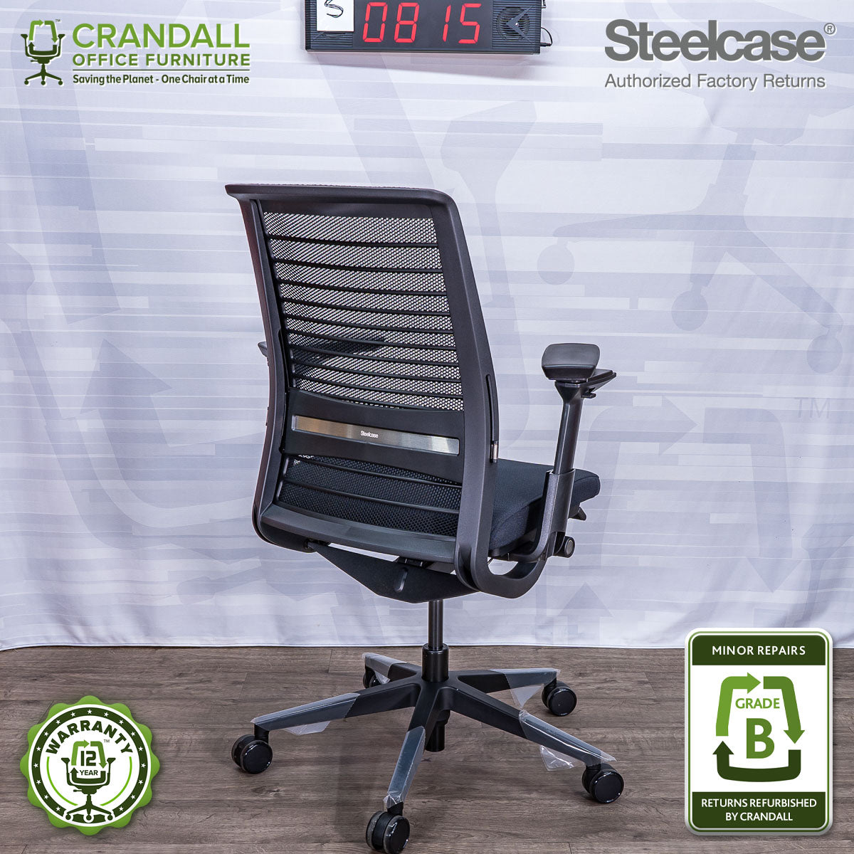S-0815 - Steelcase V2 Think - Grade A
