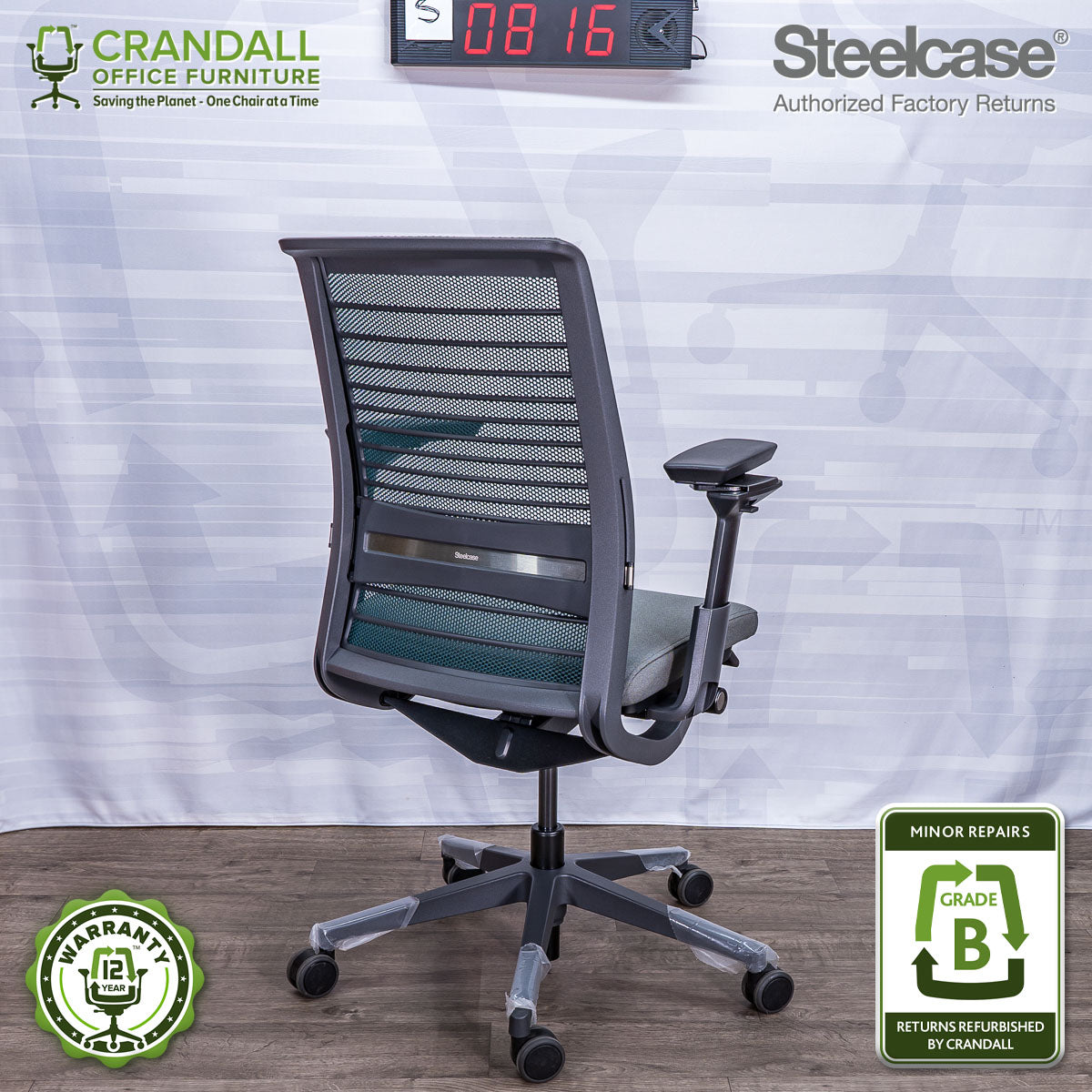 S-0816 - Steelcase V2 Think - Grade A