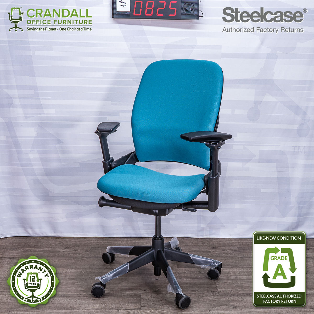 S-0825 - Steelcase V2 Leap - Grade A