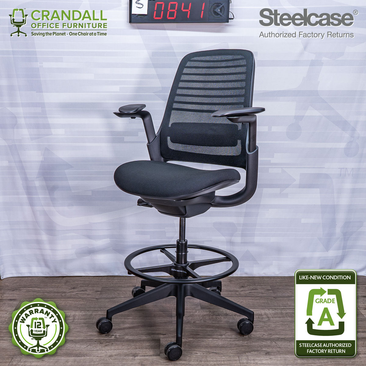 S-0841 - Steelcase Series 1 - Grade A
