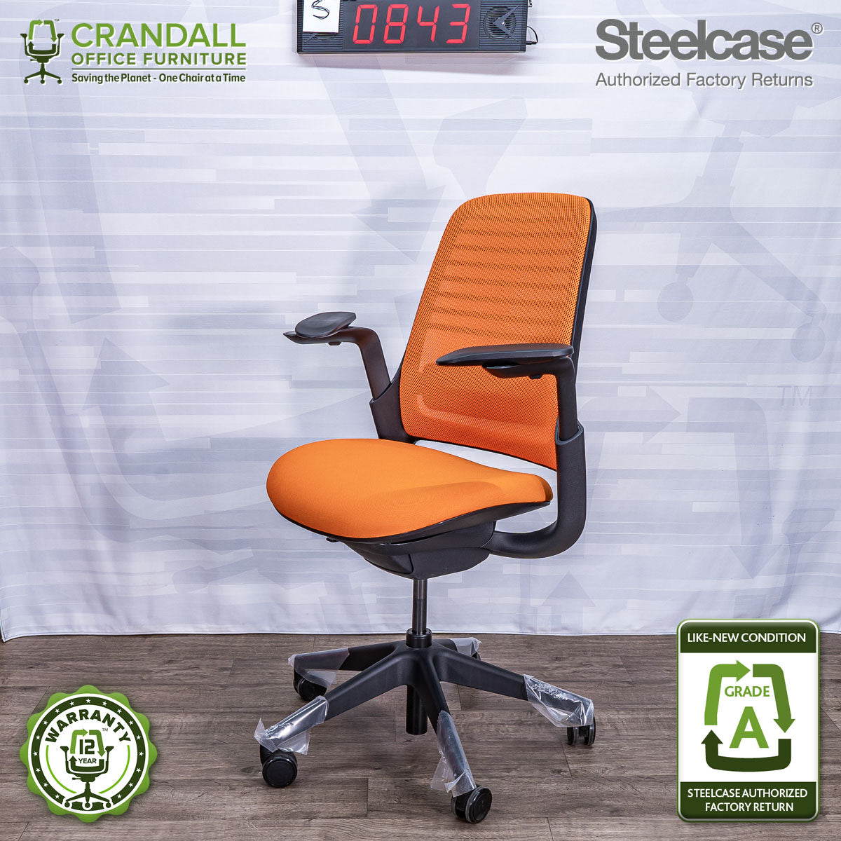 S-0843 - Steelcase Series 1 - Grade A