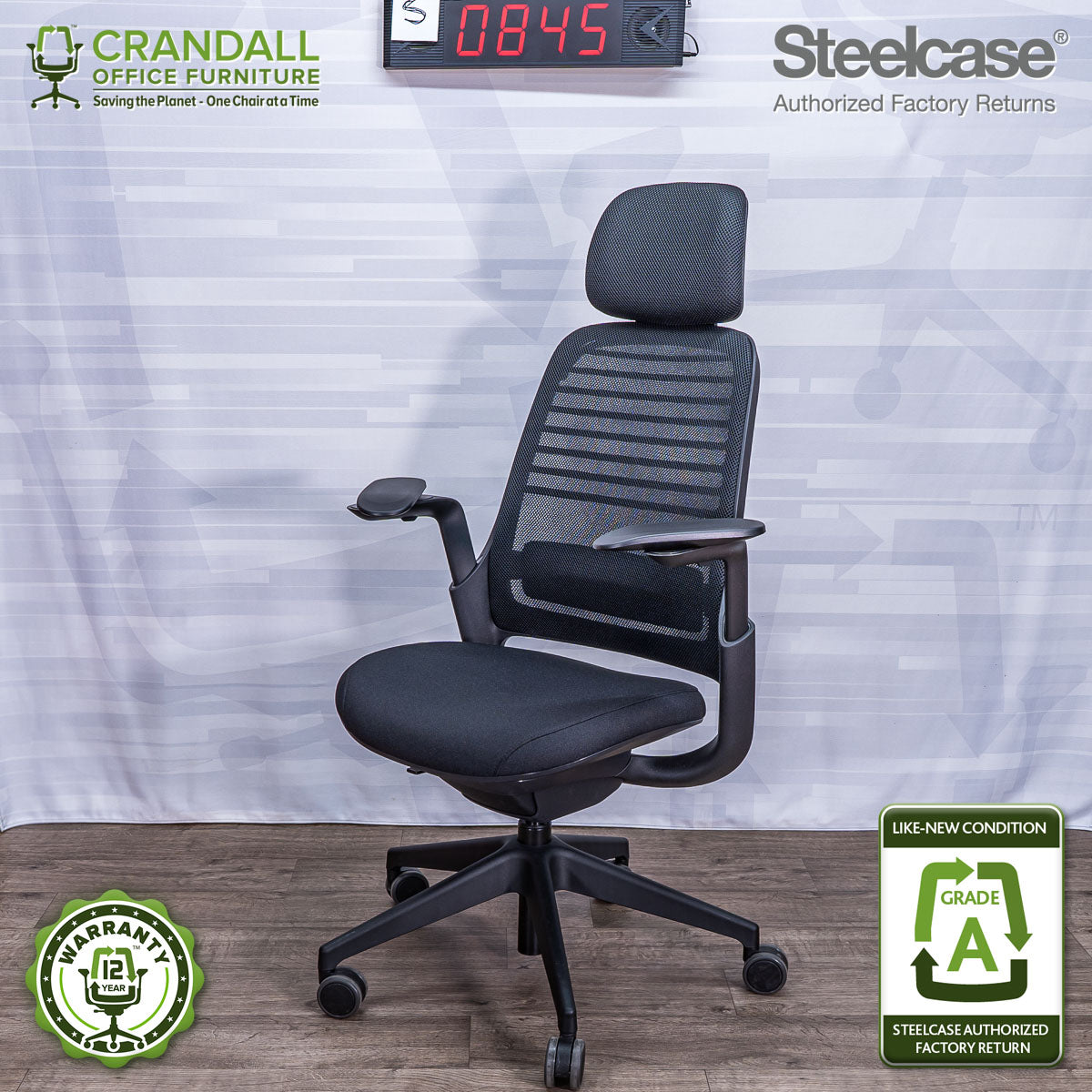 S-0845 - Steelcase Series 1 - Grade A