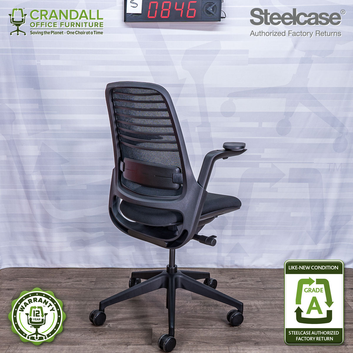 S-0846 - Steelcase Series 1 - Grade A