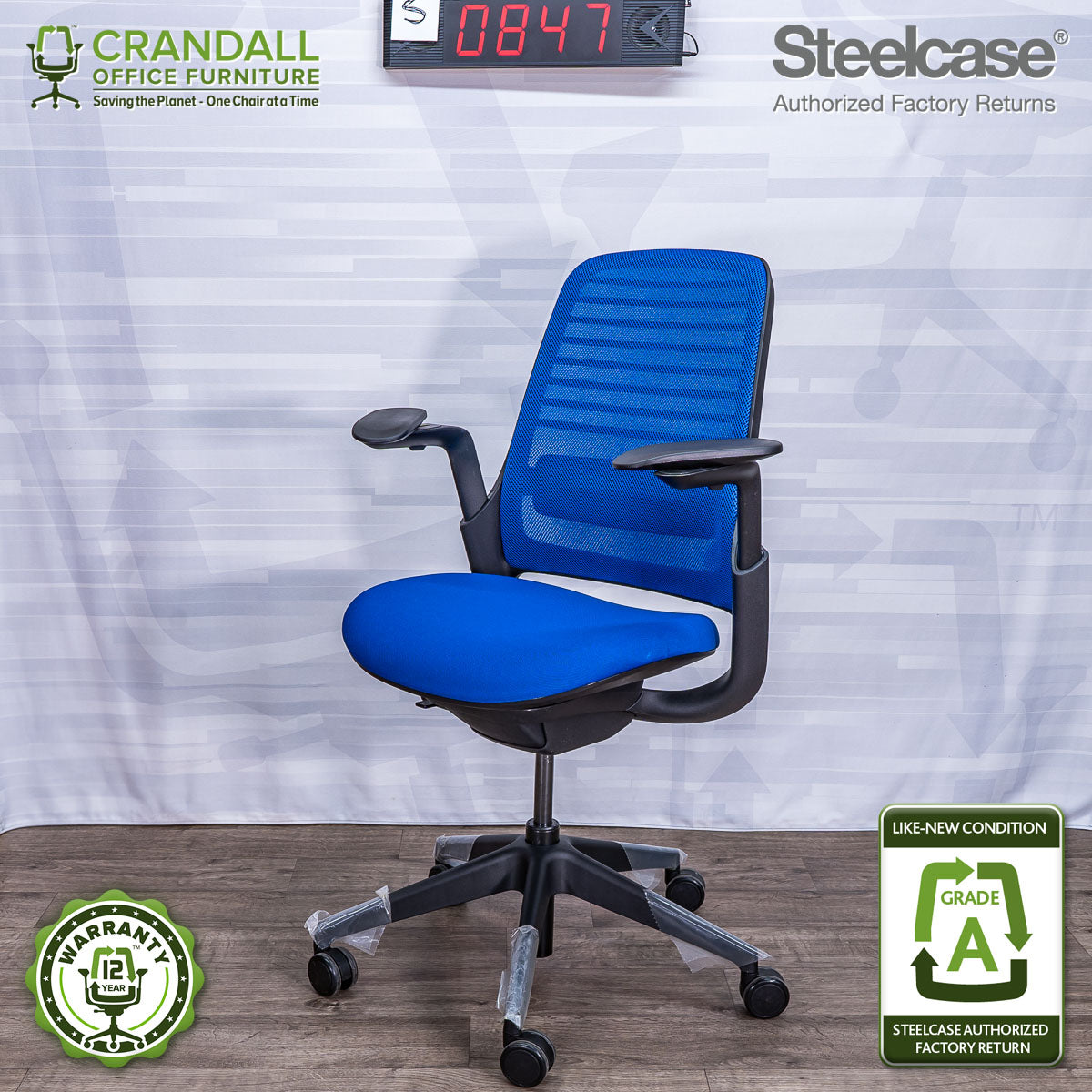 S-0847 - Steelcase Series 1 - Grade A