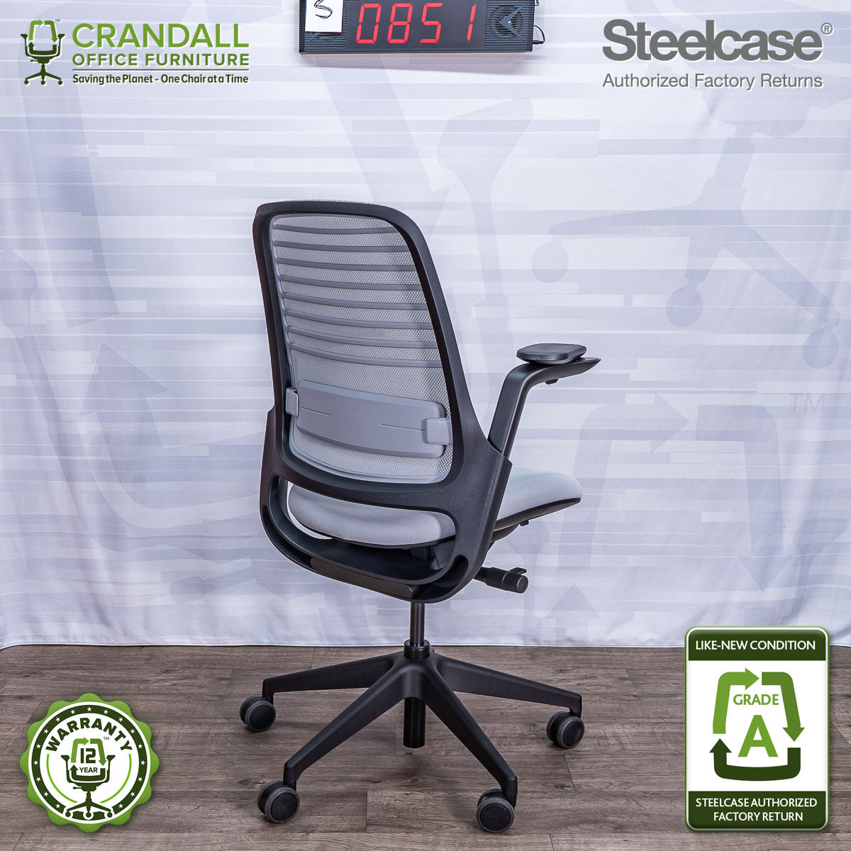 S-0851 - Steelcase Series 1 - Grade A