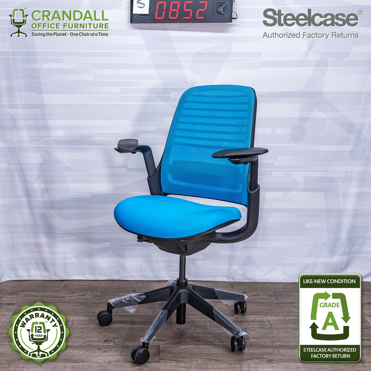 S-0852 - Steelcase Series 1 - Grade A